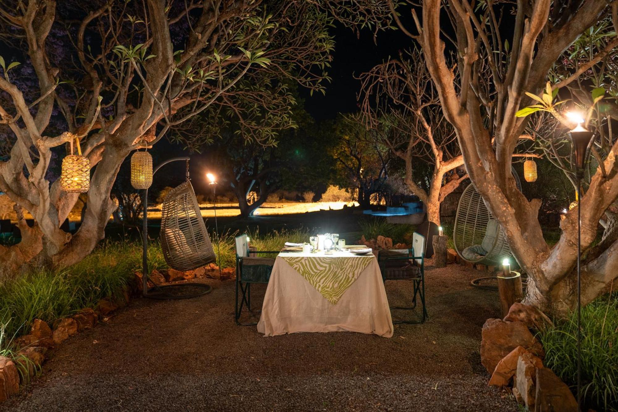 マディクウェ野生保護区 ザ ブッシュ ハウスヴィラ エクステリア 写真